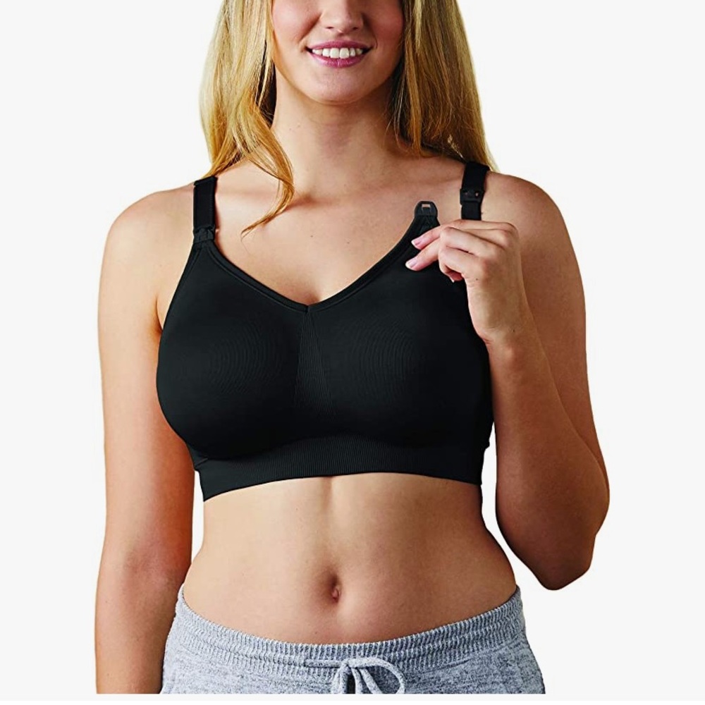 maternity/ nursing bra.  black